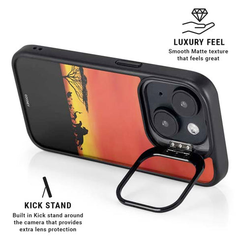 Disney The Lion King Pride Rock Crew iPhone 15 Kickstand Case